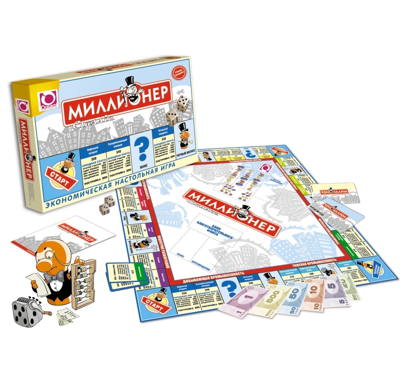 Настольная игра Миллионер-классик подарочный