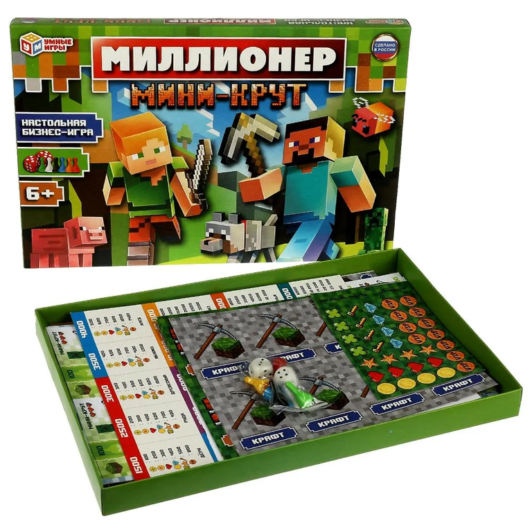 Настольная бизнес-игра Мини-крут Миллионер