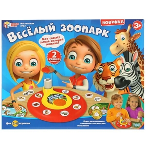 Игра настольная веселый зоопарк