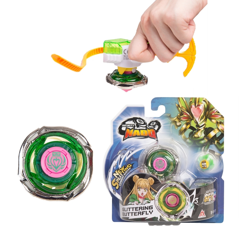 Инфинити Надо Волчок стандарт glittering butterfly Tm Infinity Nado