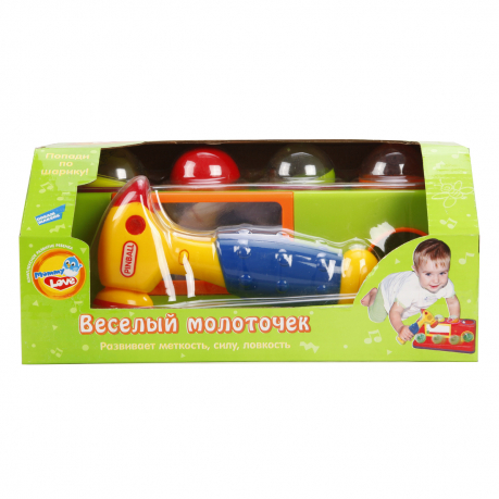 Развивающая игрушка Веселый молоточек
