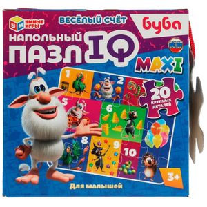 Напольный пазл IQ max Весёлый счёт Буба