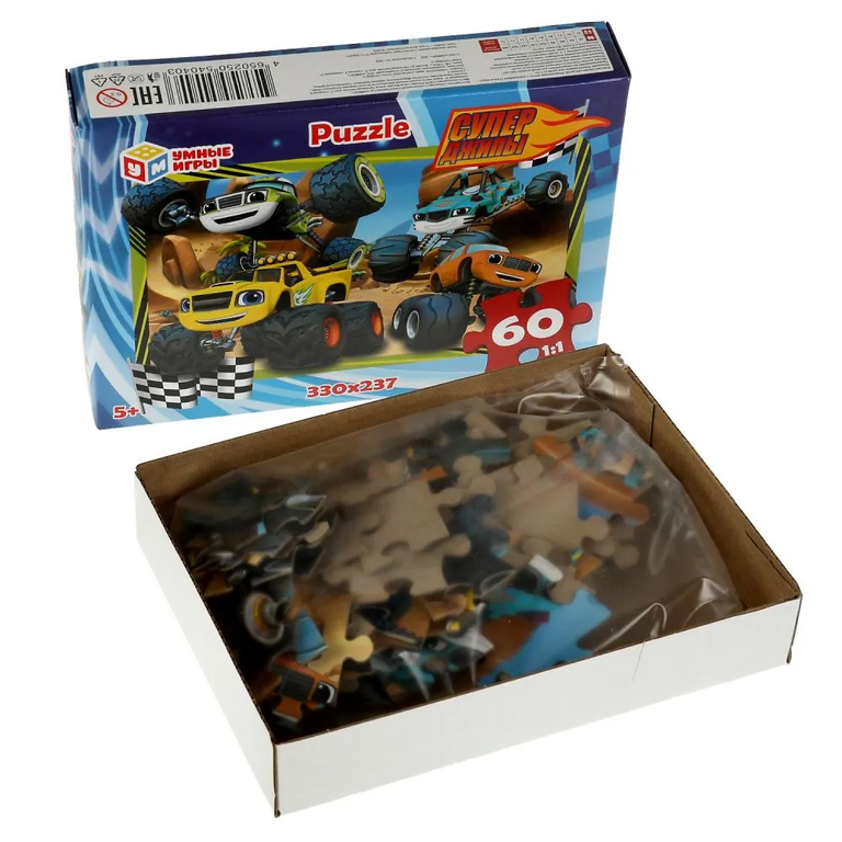 Пазлы Суперджипы Puzzle 60