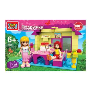 Конструктор Город Мастеров кухня с фигурками 121 деталь