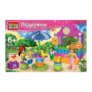Конструктор Город Мастеров летнее кафе с фигурками 84 детали
