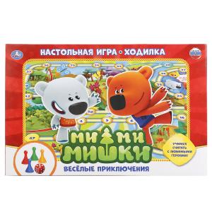 Настольная игра-ходилка ТМ Умка Ми-ми-мишки веселые приключения