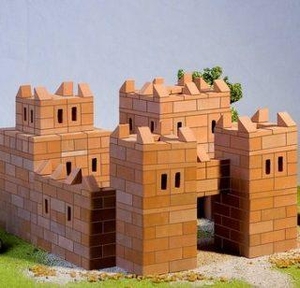 Конструктор керамический Замок 514 деталей