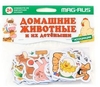 Игра магнитная Домашние животные и их детеныши 24 элемента