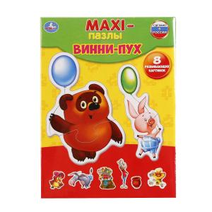 Макси-пазлы ТМ Умка винни-пух 8 развивающих картинок