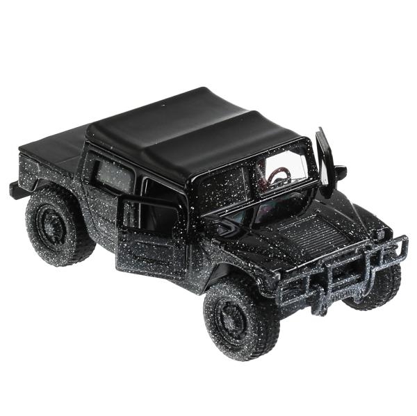 Машина Hummer H1 Пикап в снегу 12 см