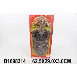 Набор оружия щит+меч