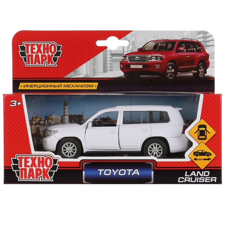 Машина TOYOTA land cruiser матовый черный в