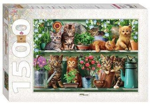 Пазлы 1500 котята