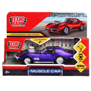 Машина со светом и звуком Muscle Car 12 см