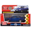 Машина Nissan almera 12 см Син