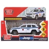 Машина jeep grand cherokee Полиция 12 см Белый