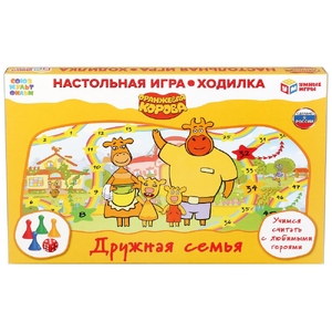 Настольная игра-ходилка ТМ Умные игры союзмультфильм Дружная семья