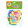 Мягкие пазлы Baby Puzzle Мама и малыш 4 картинки 12 элементов 293222