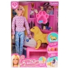 Кукла 29см София и Алекс София с беременной собакой и щенками