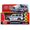 Машина Mitsubishi pajero Полиция 12 см