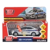Модель Hyundai Solaris полиция 12 см серебристый ТМ Технопарк