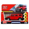 Машина Hummer H2 12 см красный Техно