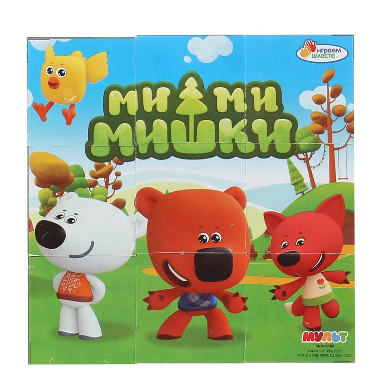 Набор из 9-и кубиков Играем Вместе Ми-ми-мишки