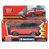 Машина Suzuki Vitara 12 см красный с черным ТМ Технопарк