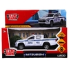 Машина MITSUBISHI L200 PICKUP Полиция 13 см ТМ Технопарк