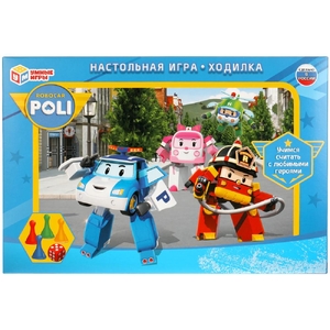 Настольная игра-ходилка ТМ Умные игры Робокар Полли