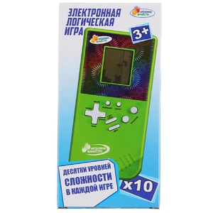 Электронная логическая игра на батарейках 15х7х3см ТМ Играем Вместе