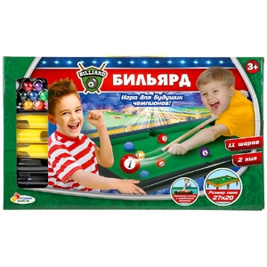 Настольная игра бильярд ТМ Играем вместе 304308