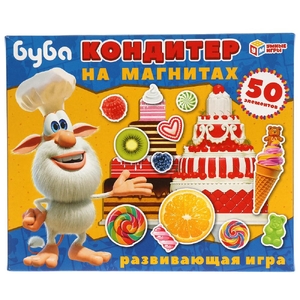 Буба Кондитер Игра на магнитах в коробке ТМ Умные игры