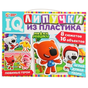Липучки из пластилина Ми-ми-мишки ТМ Умные игры