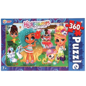 HairDorables Пазлы классические в коробке Пазл 360 деталей