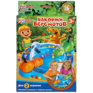 Игра настольная накорми бегемотов ТМ Умные игры