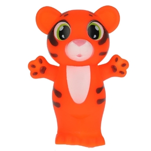 Игрушка для ванны котик 9 см в сетке ТМ Капитошка