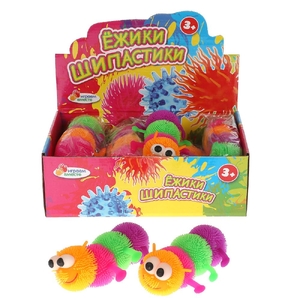 Игрушка ёжик гусеница Со светом