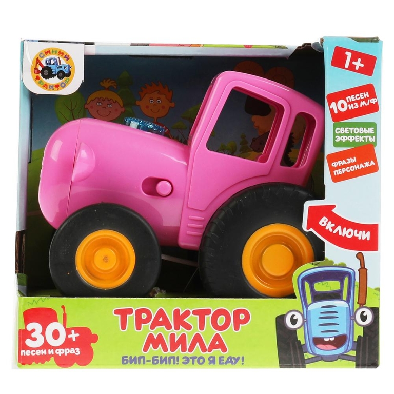 Каталка Трактор Мила Синий Трактор 30 песен фраз ТМ Умка