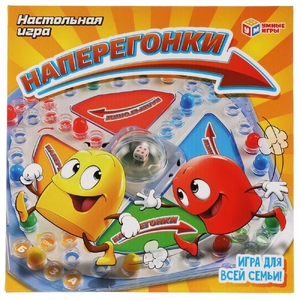 Настольная игра Наперегонки ТМ Умные игры