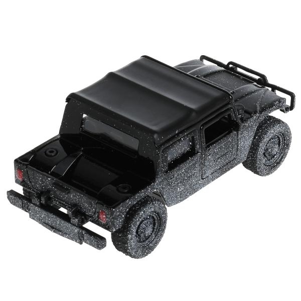Машина Hummer H1 Пикап в снегу 12 см
