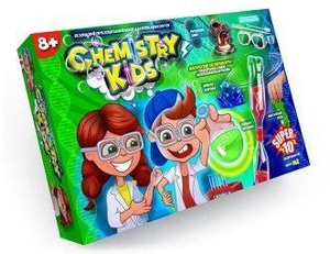 Набор для опытов 10 Магических экспериментов Chemistry Kids 323414