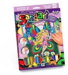 Фреска из песка Sand Art Фея