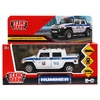 Машина Hummer H2 Pickup Полиция 12 см белый ТМ Технопарк