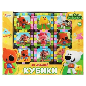 Настольная игра Синий ТРАКТОР кубики 1808K1121-R3 ТМ Играем вместе