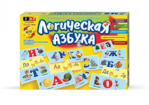 Логическая азбука игра настольная