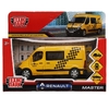 Модель металлическая RENAULT master ТАКСИ длина 14 см