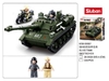 Конструктор Танк с фигурками 338 дет