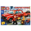 Конструктор Пожарная Lada 4x4 С Прицепом  86  Дет  (легко Собрать)