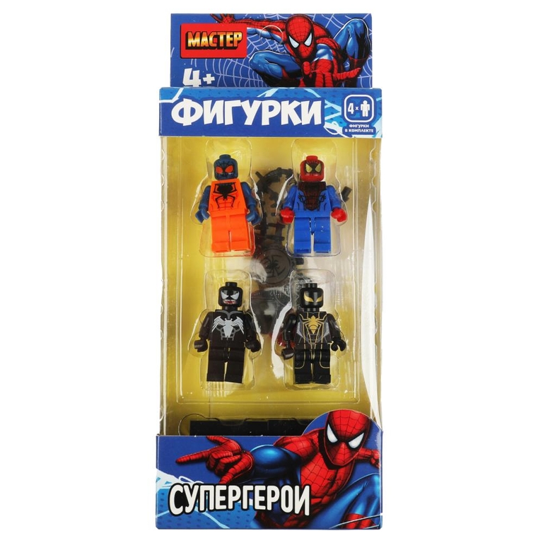 Конструктор фигурки супер герои 4 шт